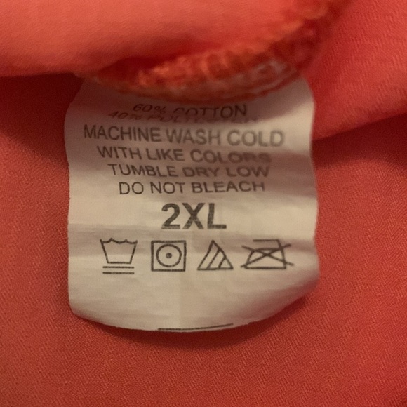 OUTDOOR Hilton Orange Shirt Size XXL #030 - Picture 7 of 10